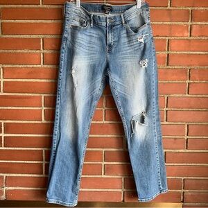 Banana Republic Distressed Girlfriend Jeans Size: 30/10